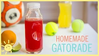 EAT  Homemade Gatorade [upl. by Ecirad]