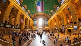 Walking Tour of Grand Central Terminal — New York City 【4K】🇺🇸 [upl. by Ledif705]