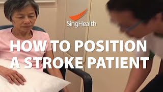 How To Position A Stroke Patient [upl. by Malinda]