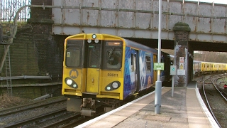 Half an Hour at 216  Birkenhead North Station 1022017  Class 507 508 terminus [upl. by Alfons]