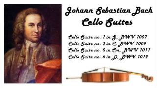 Johann Sebastian Bach  Cello suites in 432 Hz great for reading or studying [upl. by Rai]