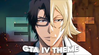 Aizen x Urahara  GTA IV Theme Edit [upl. by Vivianne791]